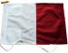 36x30in 91x76cm Hotel H signal flag French Navy Size