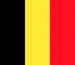135 x 91 cm Belgium flag (woven MoD fabric)