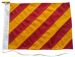 15x12in 38x30cm Yankee Y signal flag US Navy Size 0 & British Navy Size